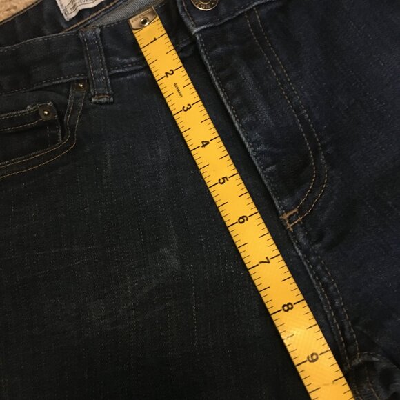 GAP 1969 Dark Navy Blue Long Leg Perfect Boot Jeans - Picture 15 of 15